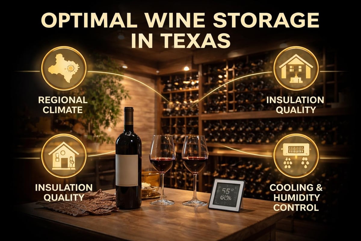 Wine cellar climate factors