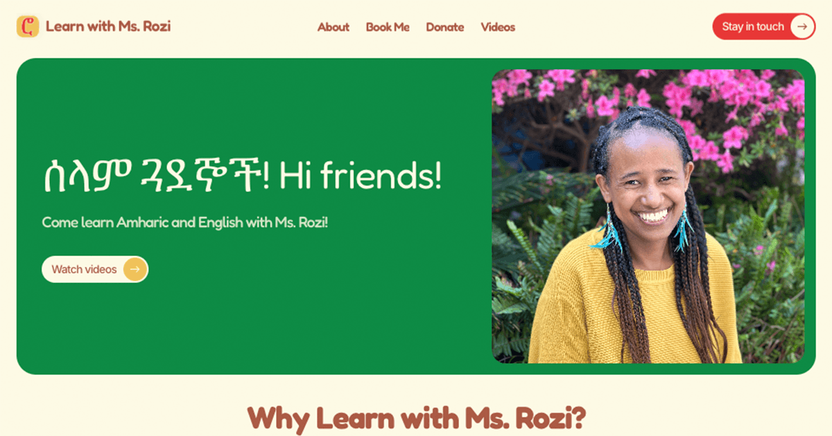 Mr Rozi Rani Learn with Ms. Rozi