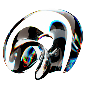 Abstract 3D visual for the Icon - 3D Object Small