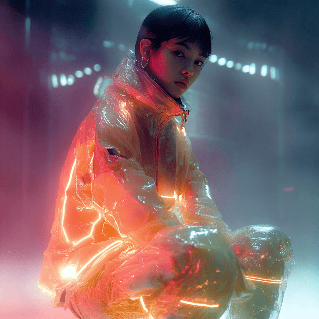 Coach explaining something to an athlete