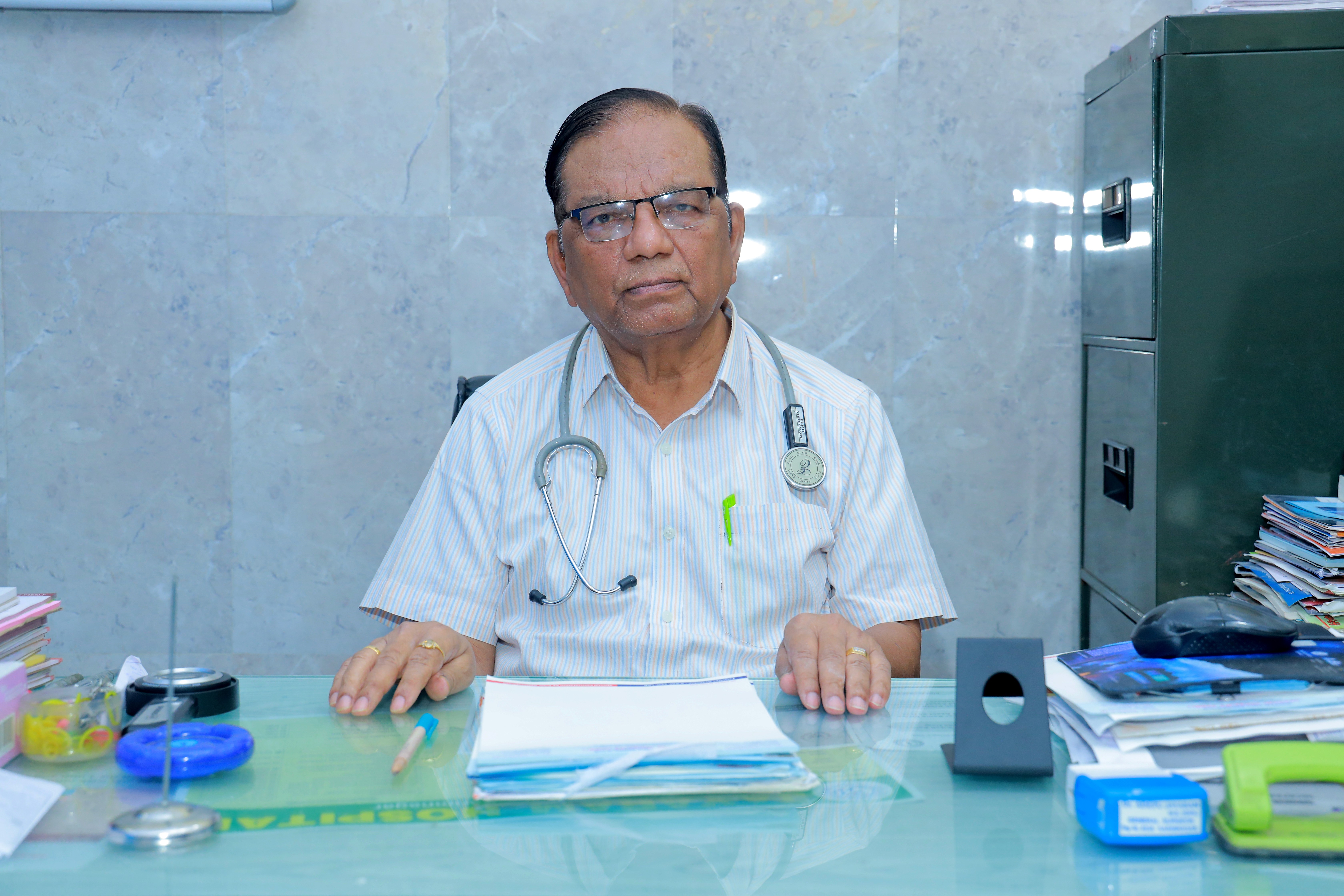 Doctor working