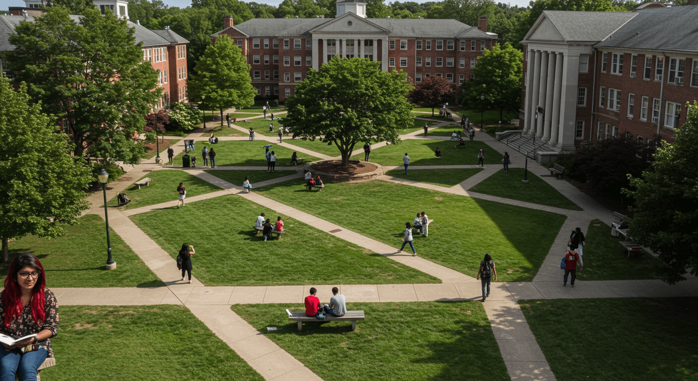 GCSE students in college