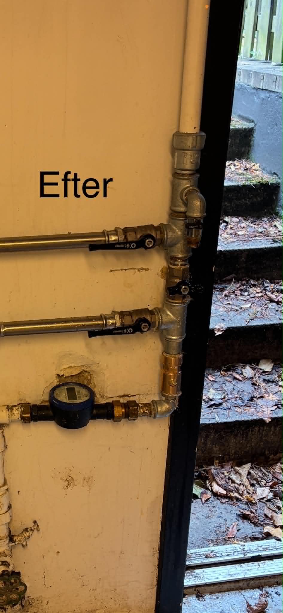 Nye ventiler monteret efter