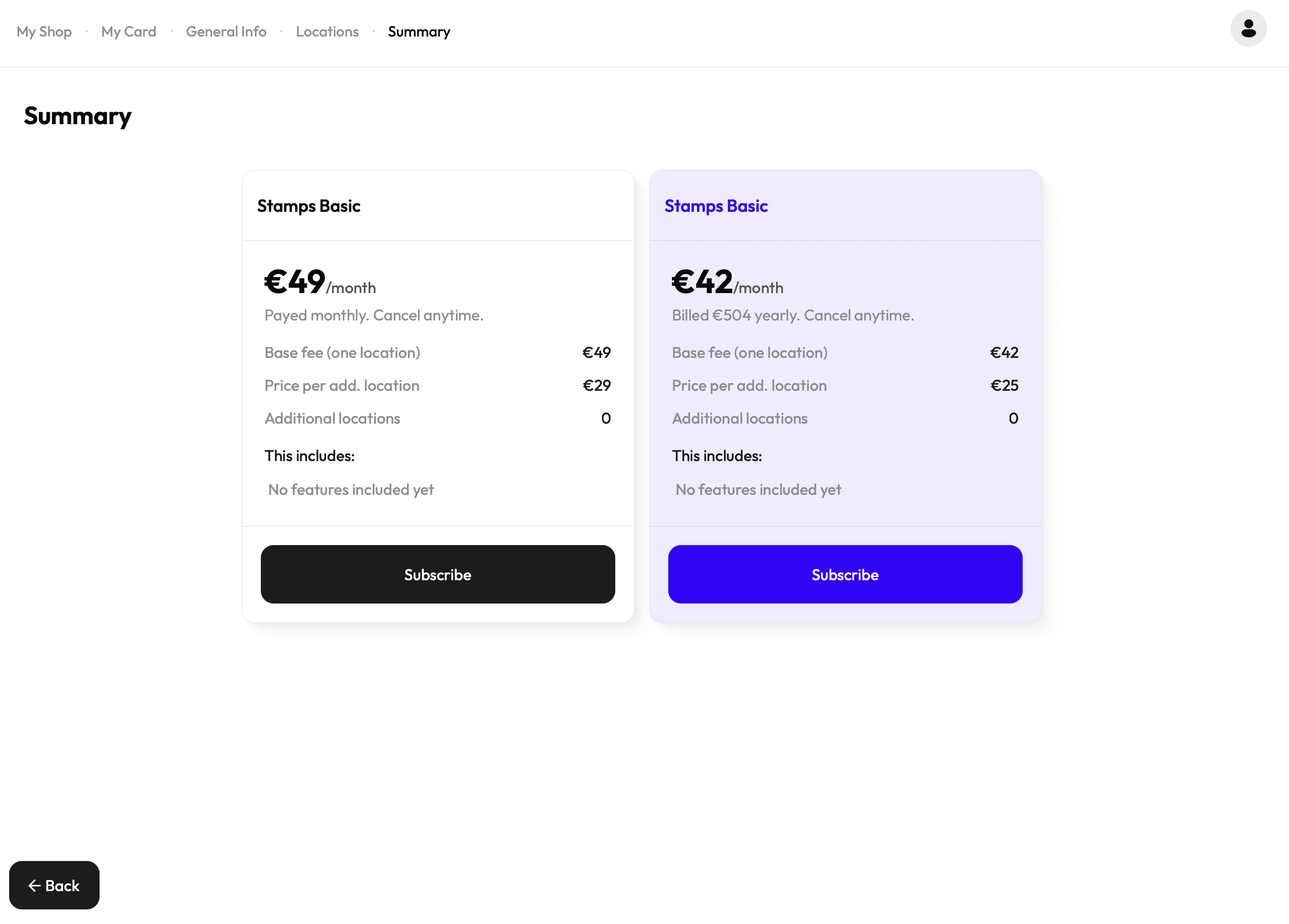 Payment plans