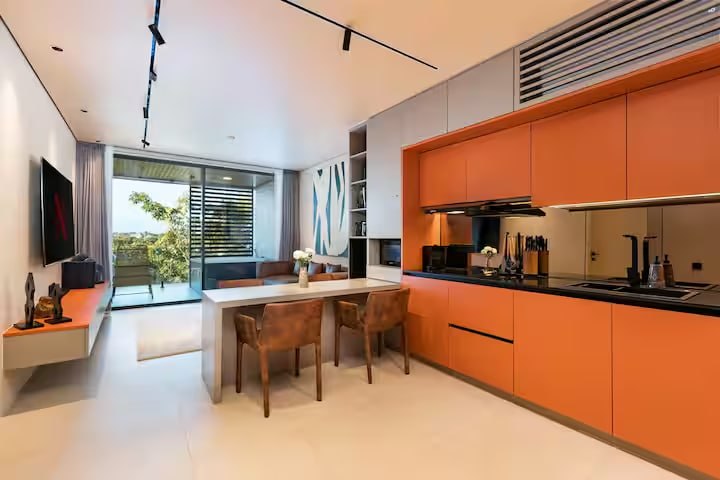 Ready apartment in Alex Villas Complex N5 in Berawa, Canggu