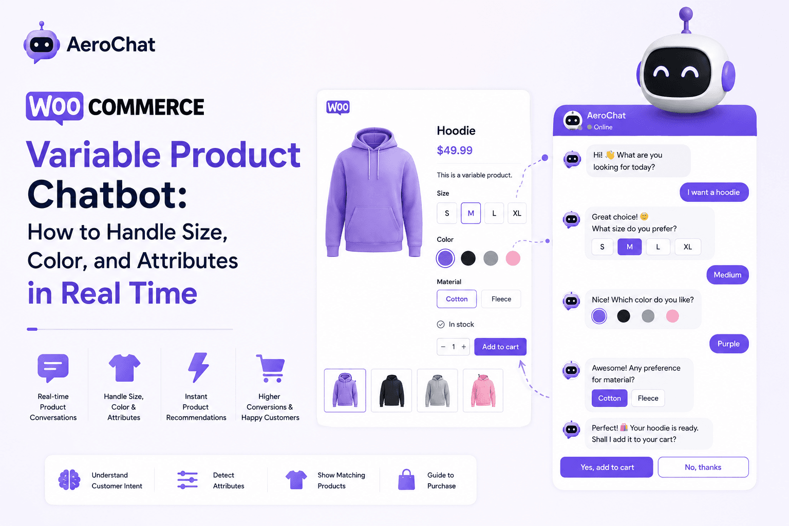 WooCommerce Variable Product Chatbot