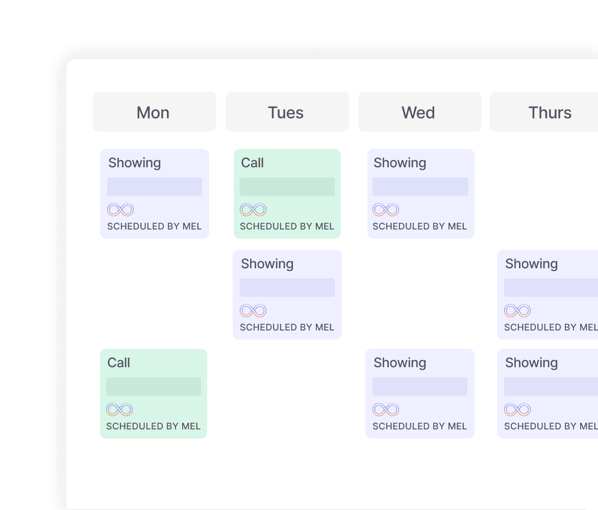 real estate AI scheduling
