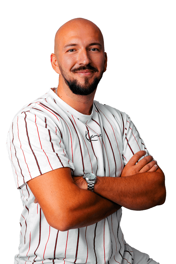 Portrait of Emir Hidic, Product & UI/UX Designer.