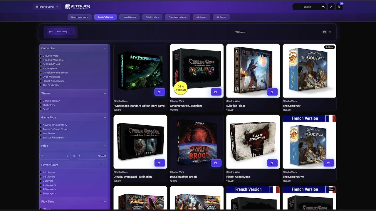 Premium Product Grid