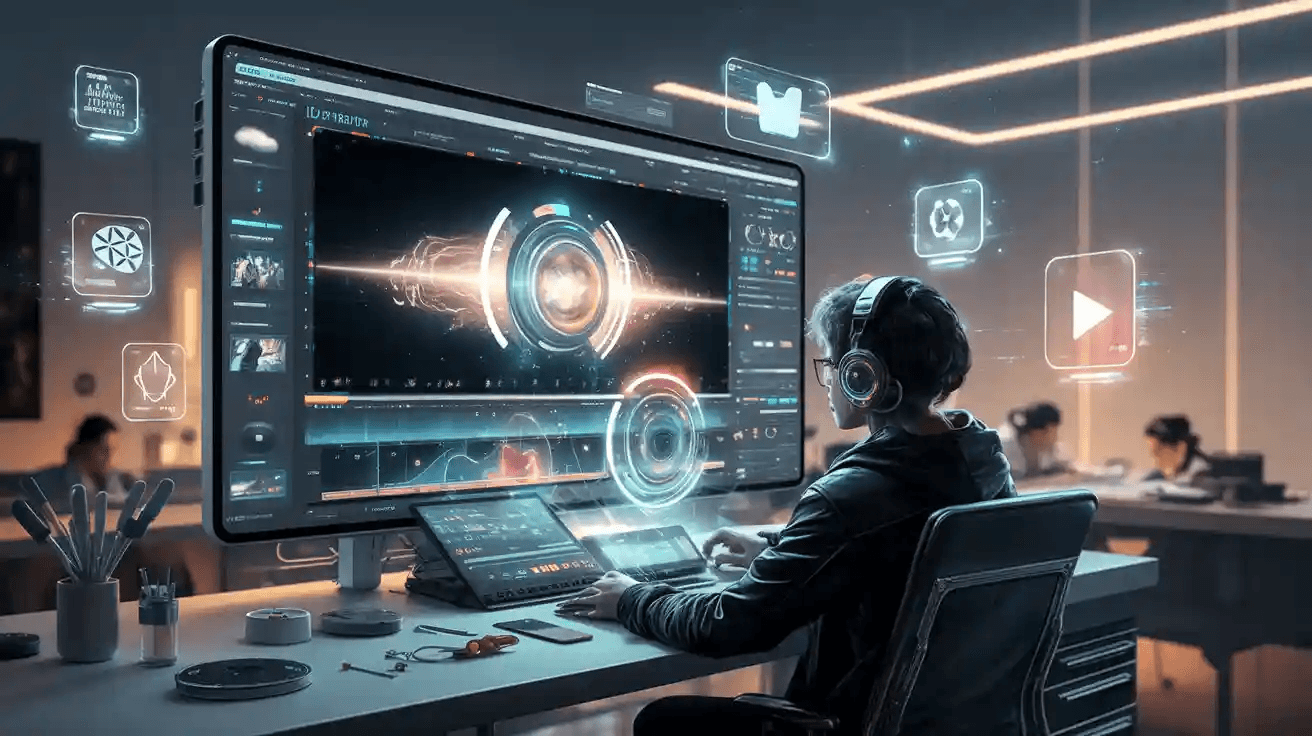 A person using computer - Best AI Tools To Summarize YouTube Videos