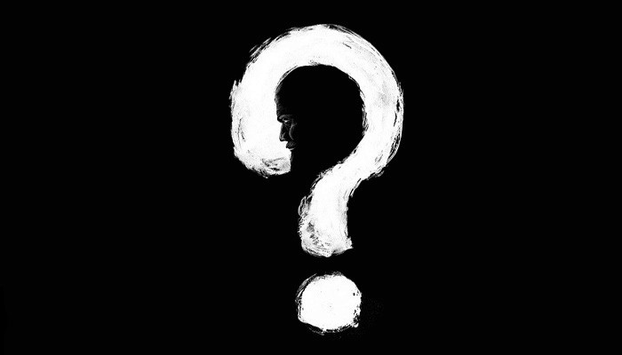 Point d'inttérogation stylisé