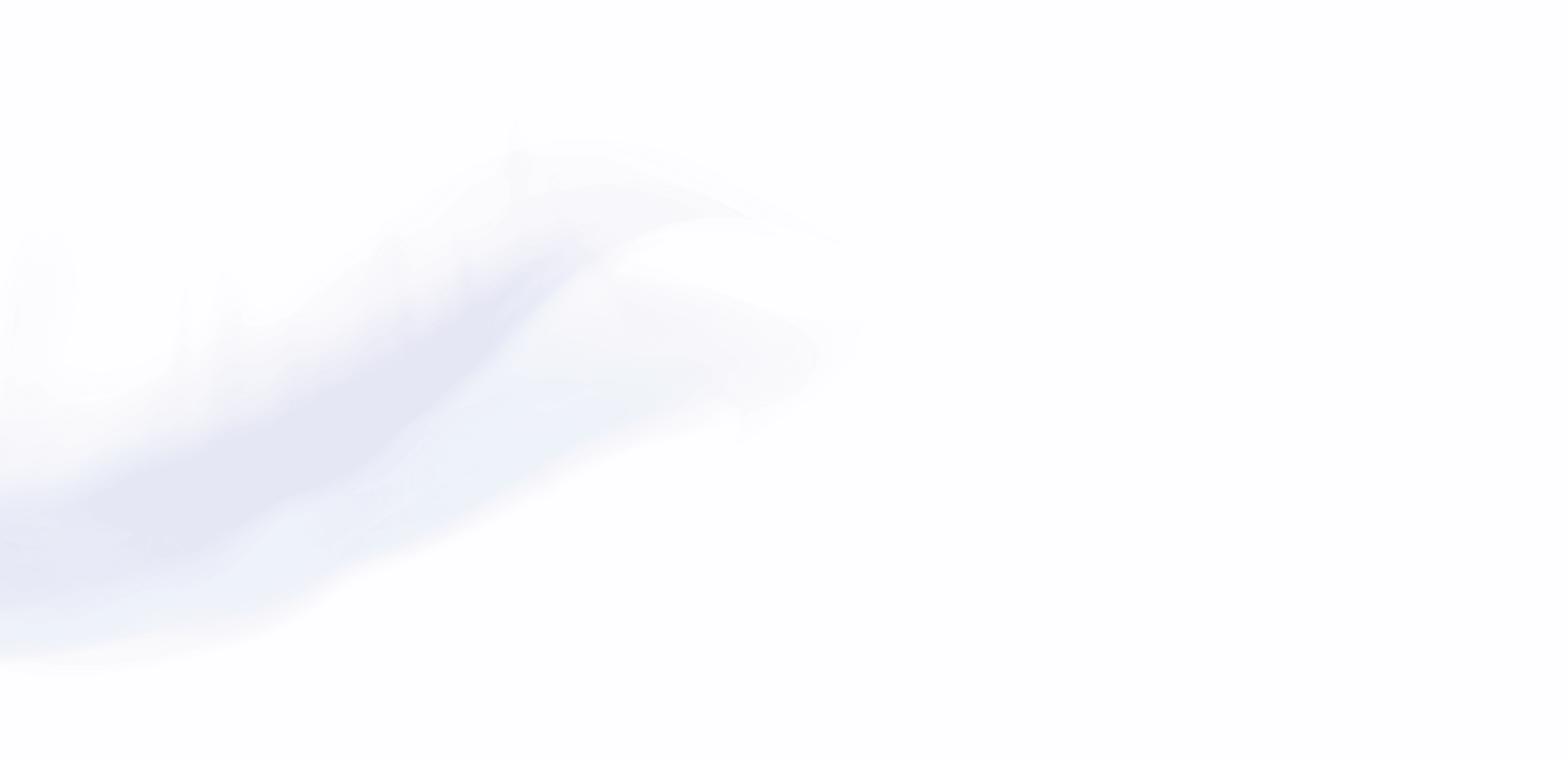 green smoke on white background