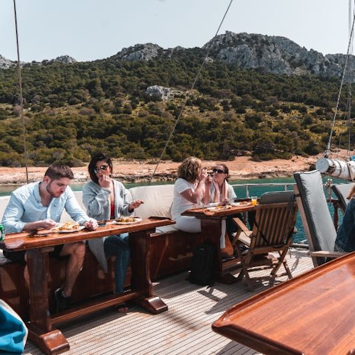 Agistri, Moni & Aegina: Sailboat Cruise with Lunch & Snacks from Athens tickets in Piraeus