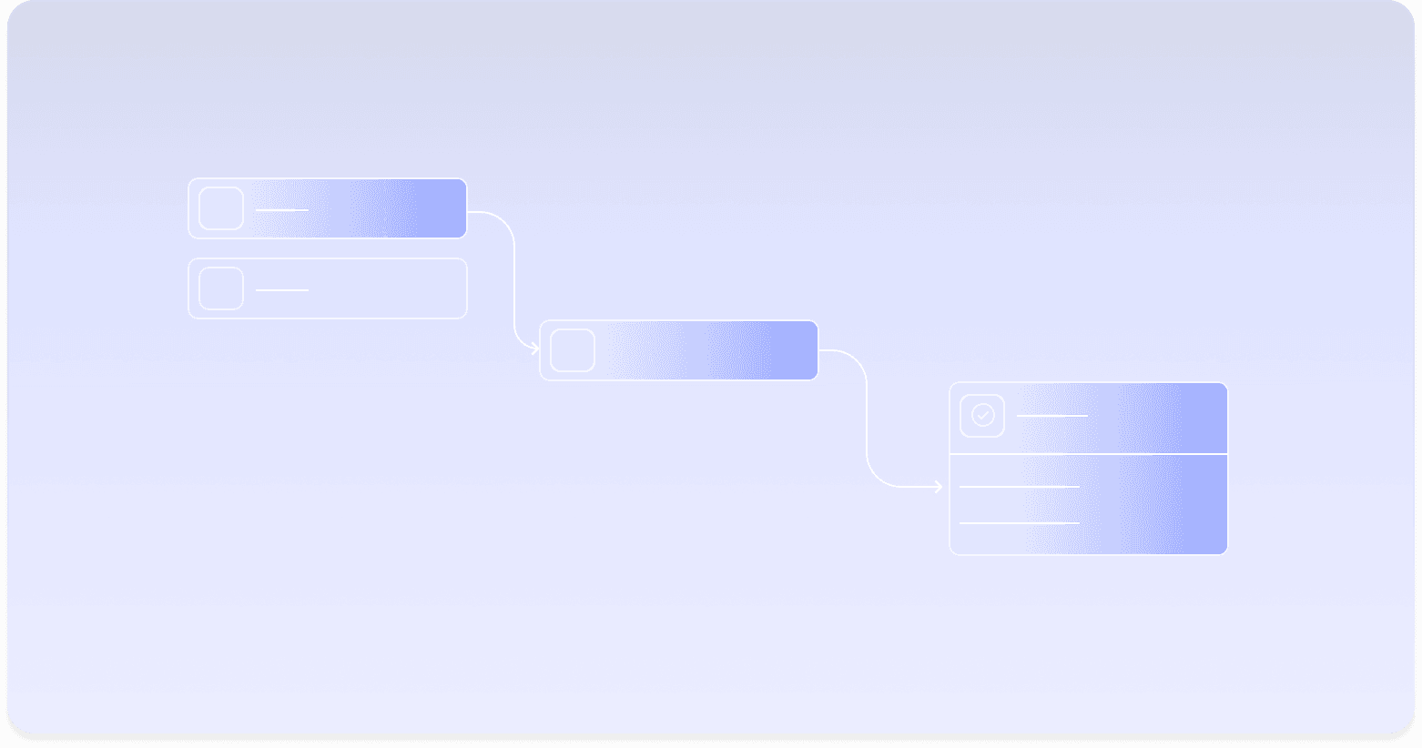 Illustration of AI assistant accessing a knowledge base