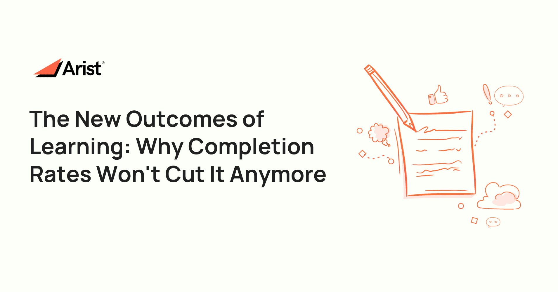 Main image - The New Outcomes of Learning: Why Completion Rates Won't Cut It Anymore