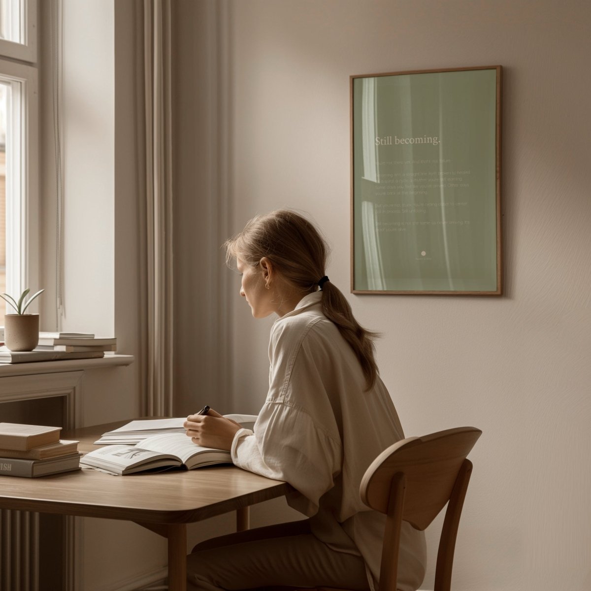 Still Becoming • Premium Art Print • Ready to Frame - Haven & Hold