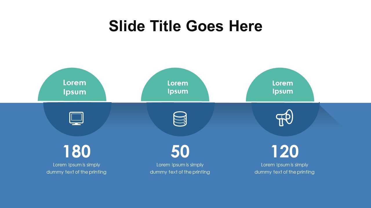 Dynamic Metrics Overview for Business Presentation