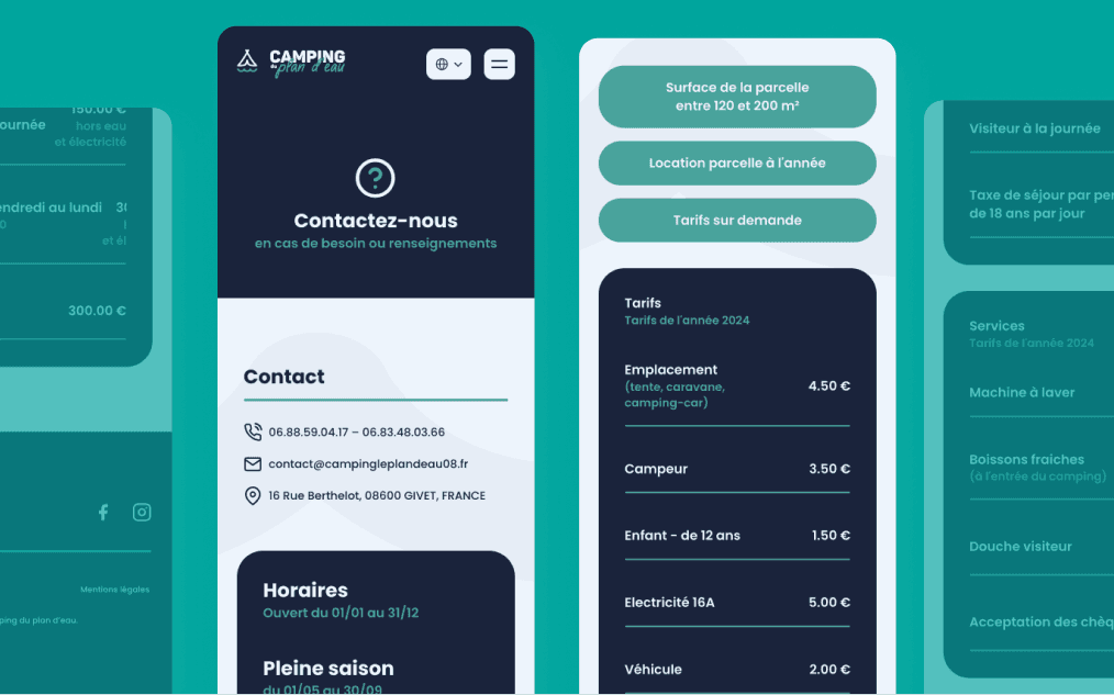 Responsive version Camping
