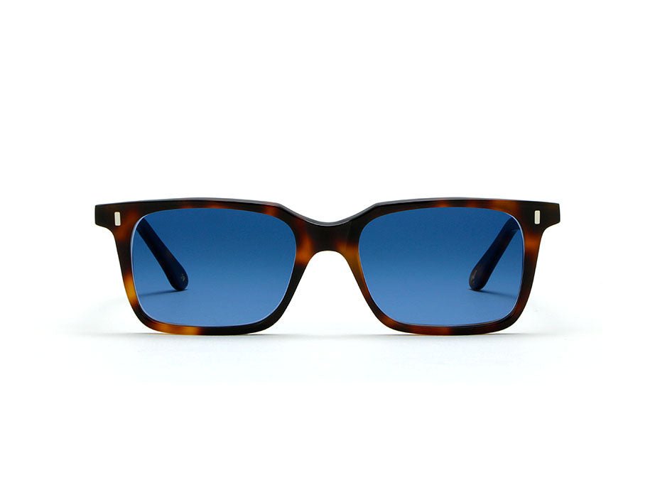 Suez havana maculato 39 blue hd gradient (base 2) 53' - Mandelli UK