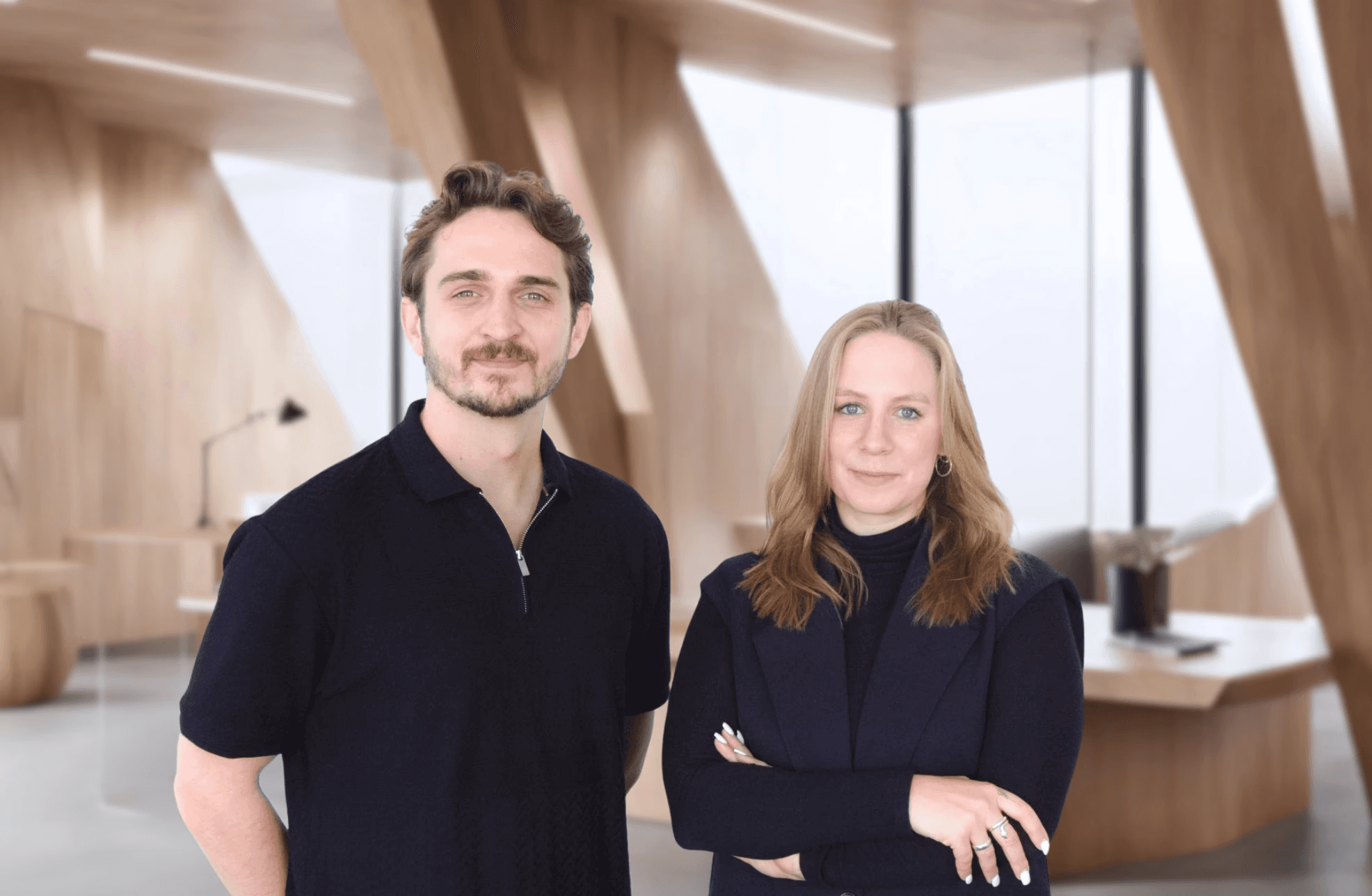 Jonas Behrend und Jamie Hartmann, Co-CEOs von Careship