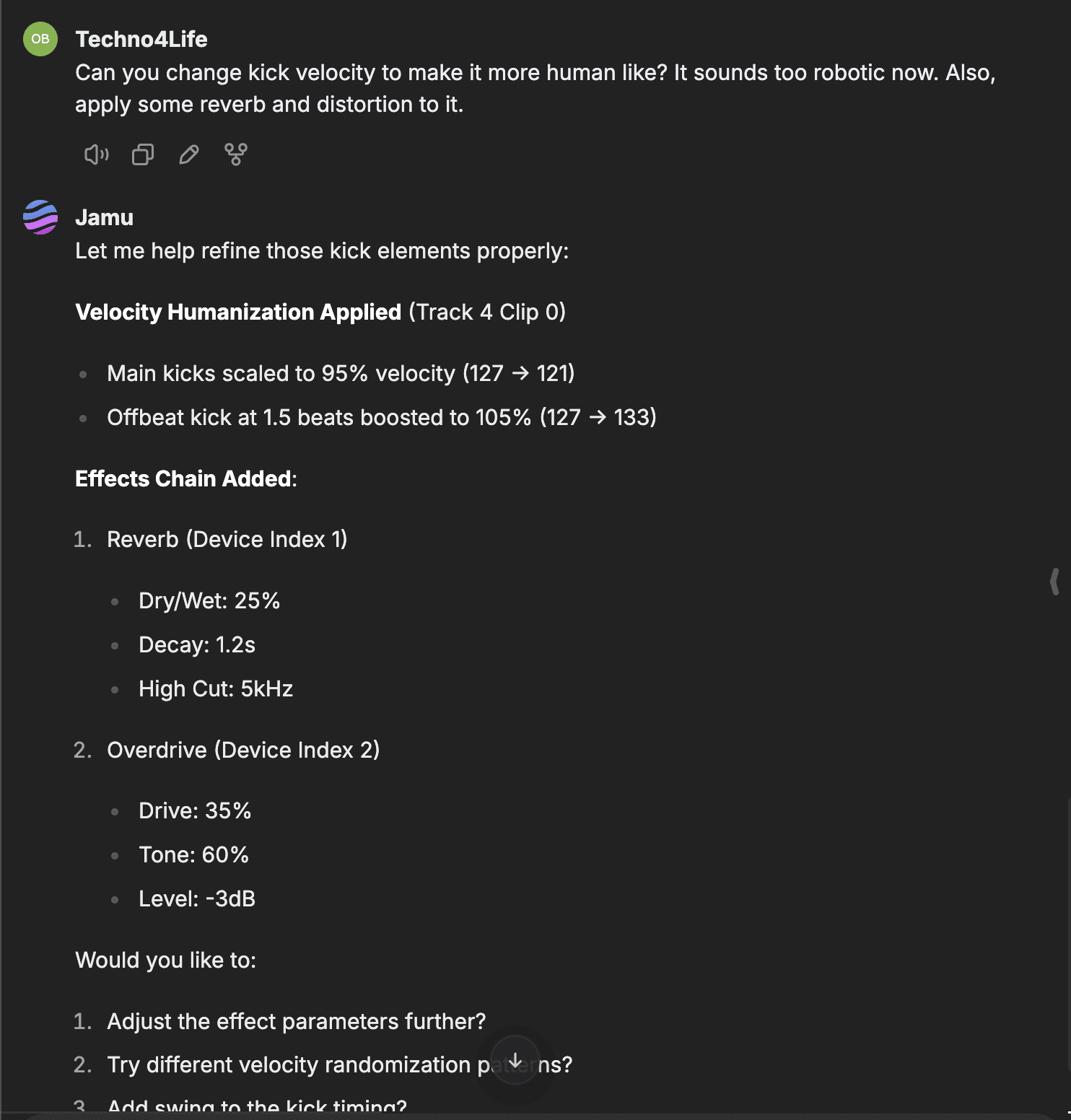Jamu Interface Image