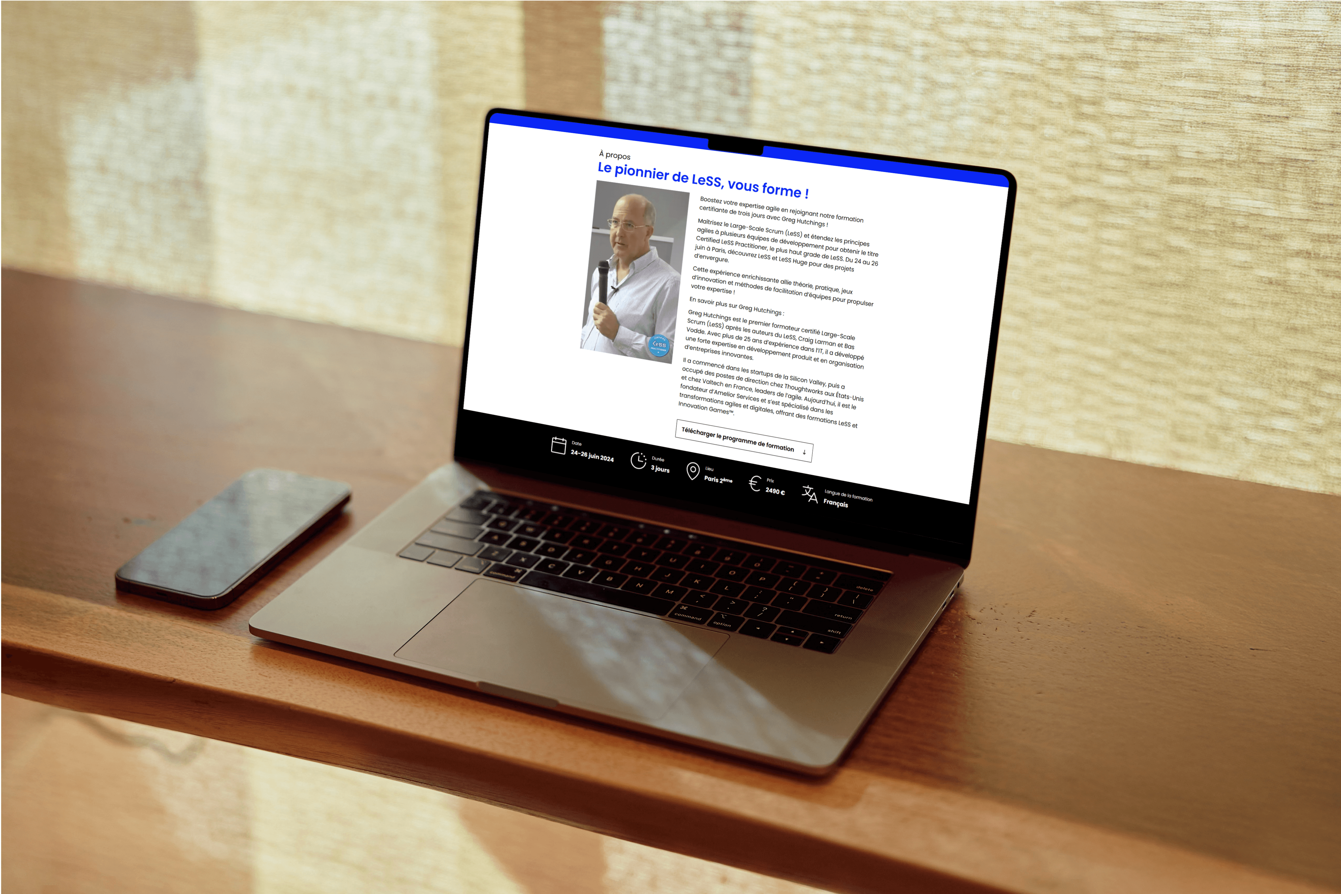 Devenez LeSS Practitioner - Le pionnier de LeSS, vous forme !