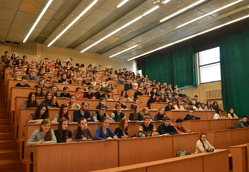 Grodno State Medical University class room