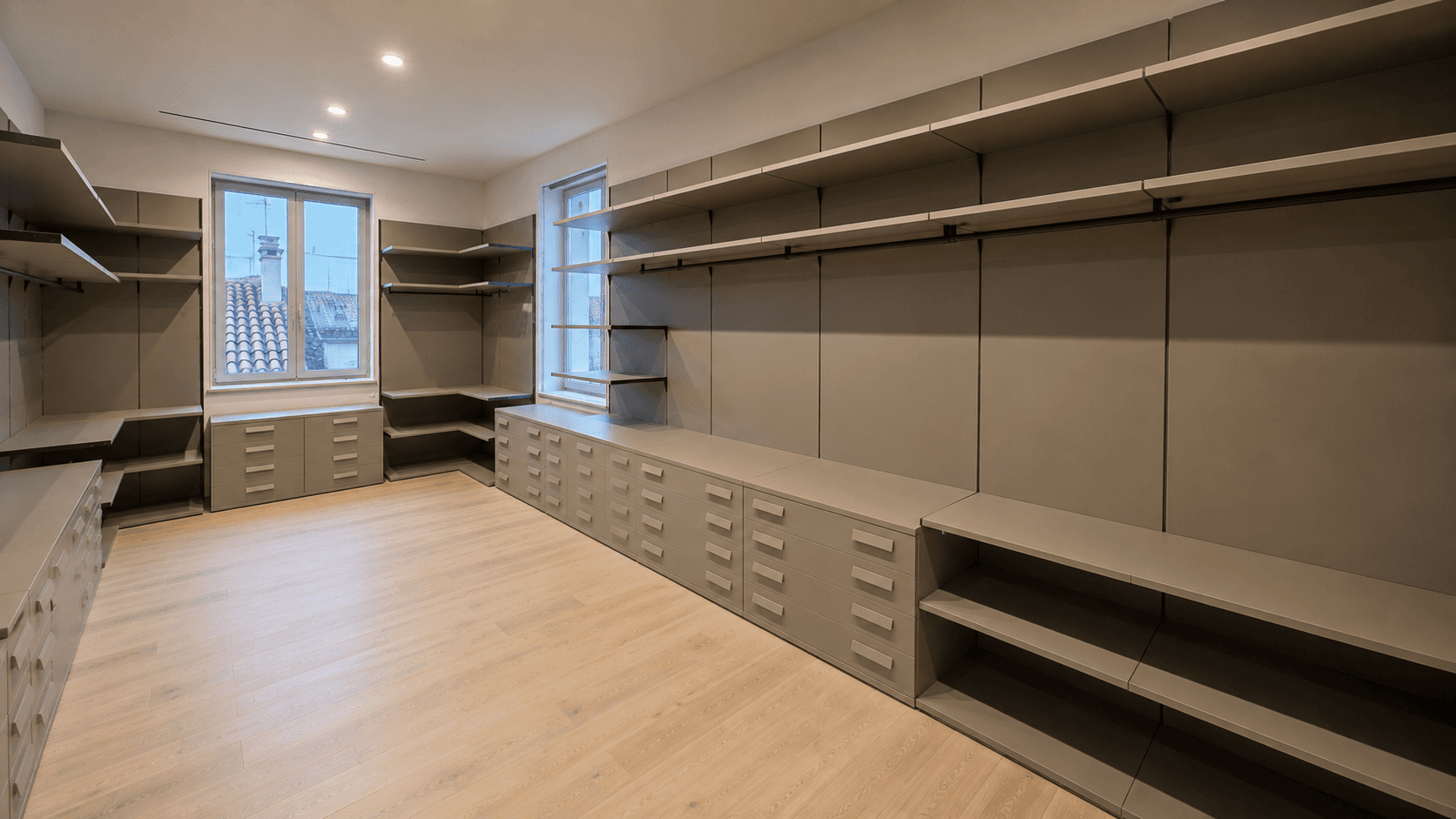 Project showcase image featuring a modern, refined interior.