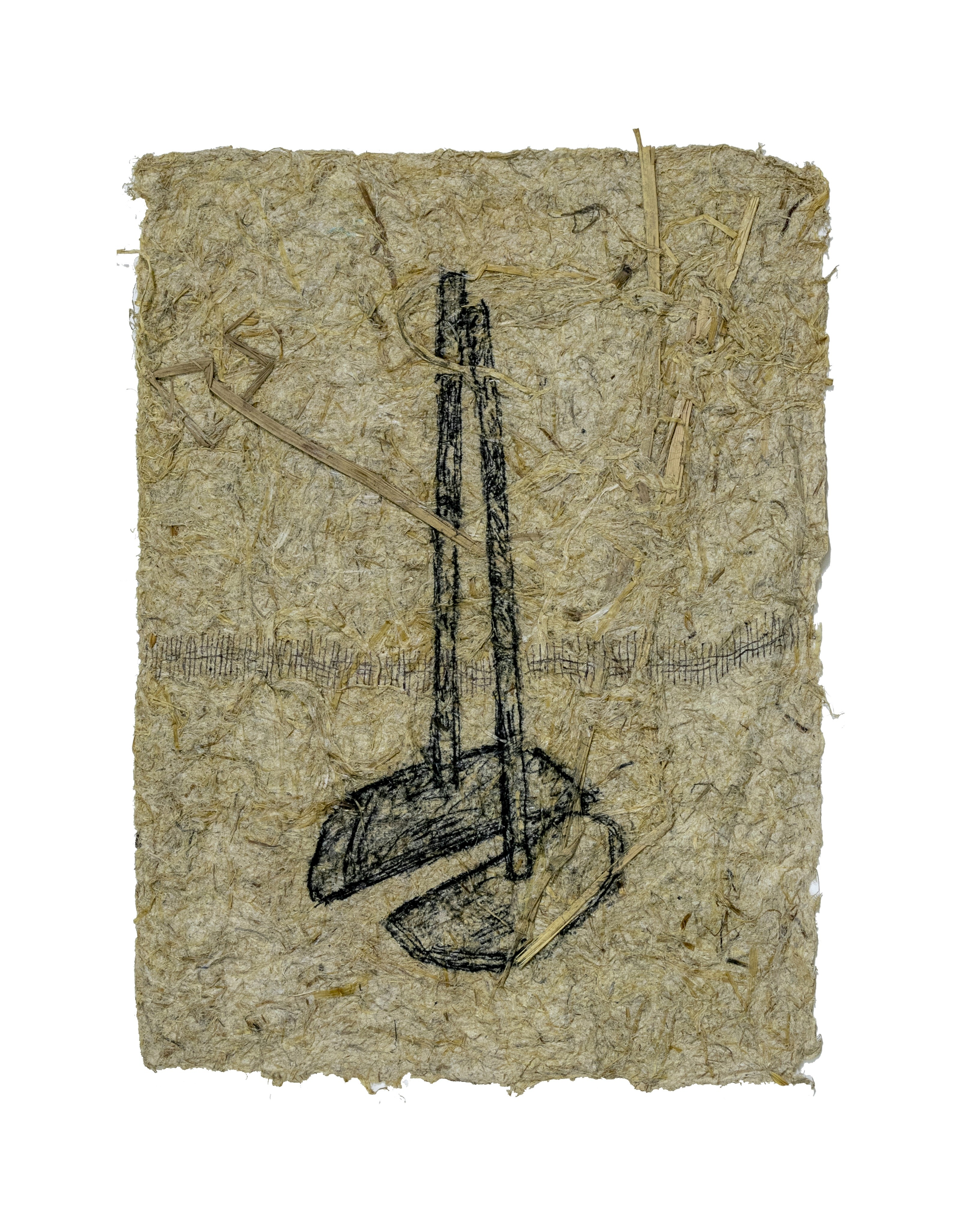 herd of sheep on road painting