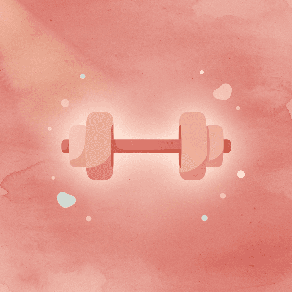 Dumbbell icon representing Lagree strength training