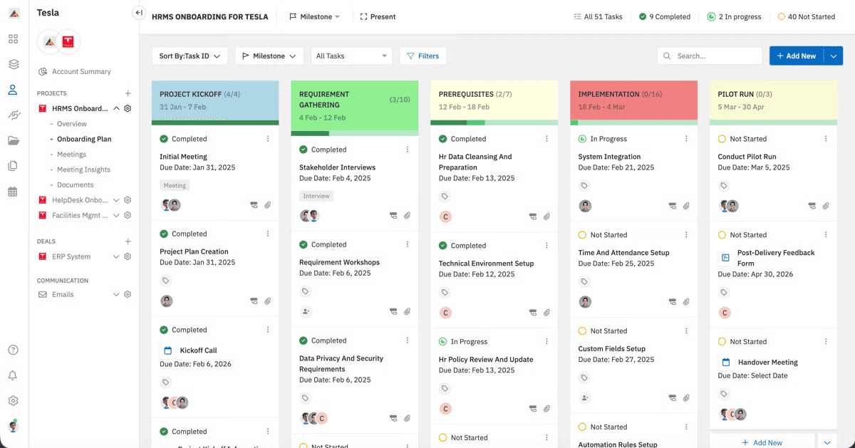 Projetly: Built for End-to-End Onboarding Orchestration