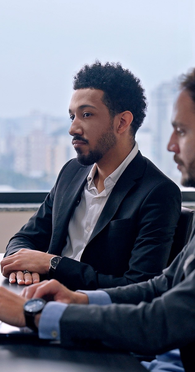 Especialistas de marketing em reunião