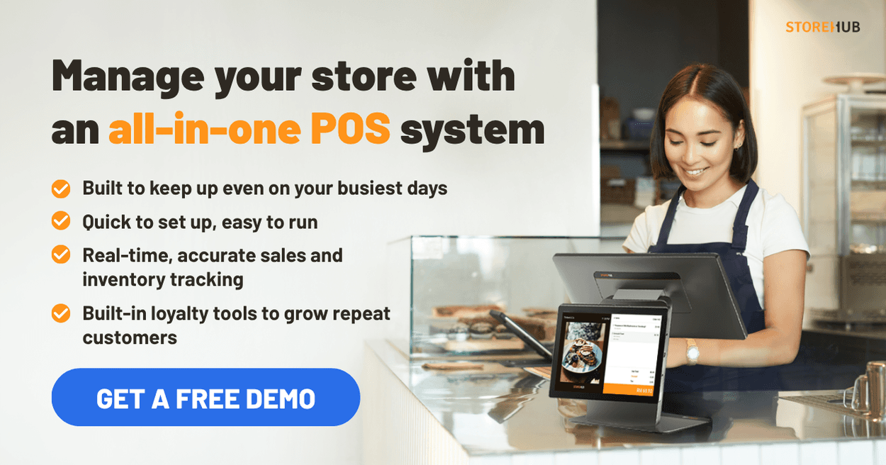 Manage your bakery with an all-in-one POS system. Built to keep up on busiest days, quick to set up, real-time inventory, built-in loyalty.