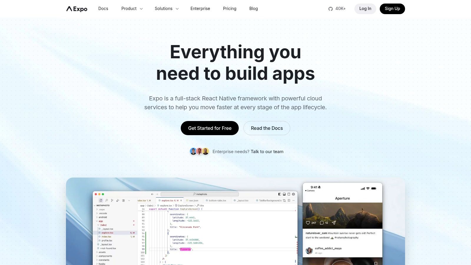Expo (for React Native)