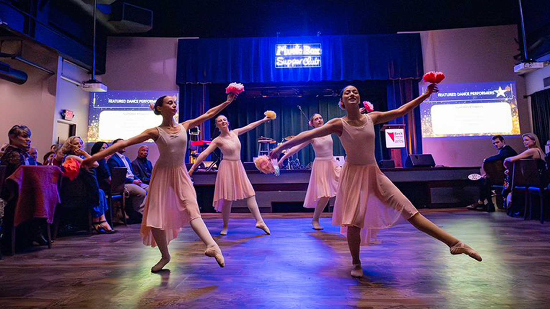 Ballet dancers at Spotlight Gala 2025