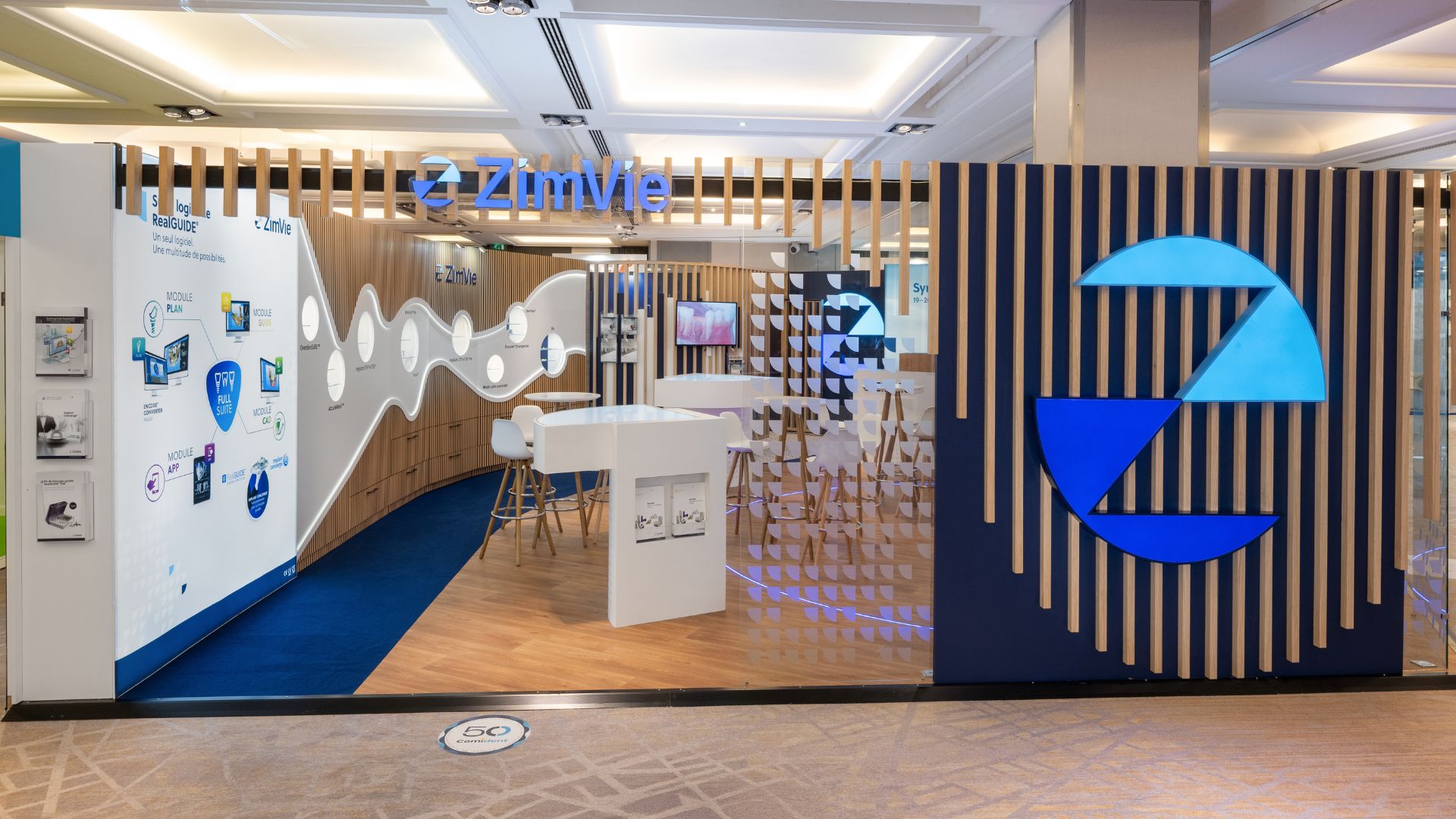 Stand ZimVie par Expace ADF