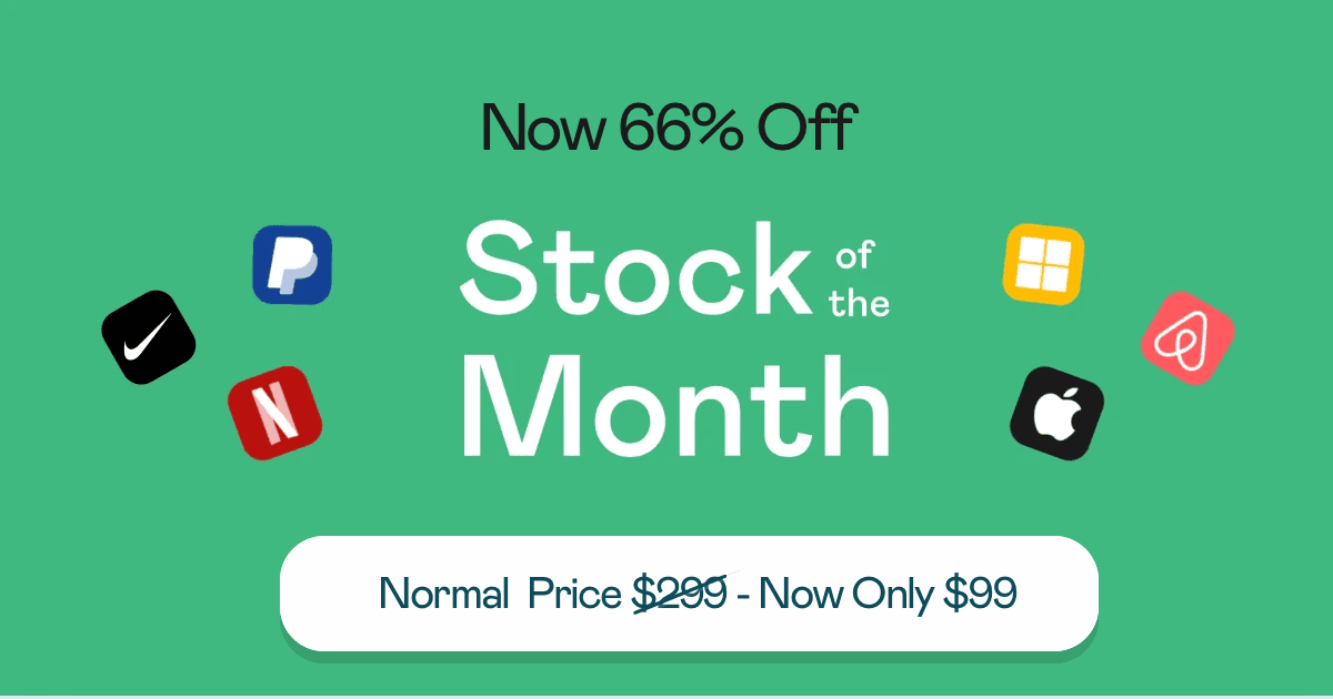 Stock of the Month stock picking service logo