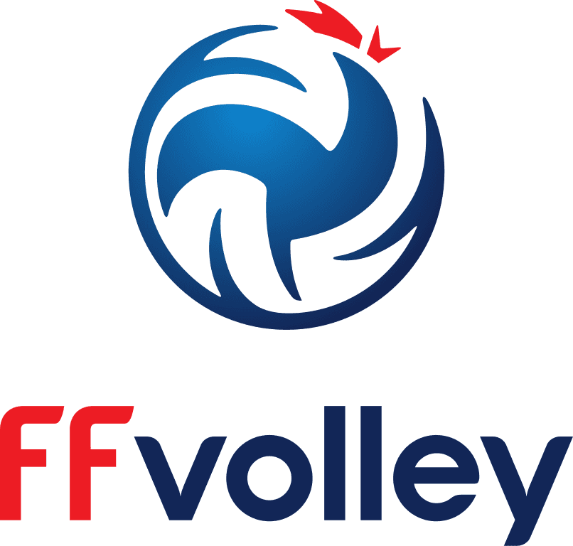 Logo Fédération Française de Volley.