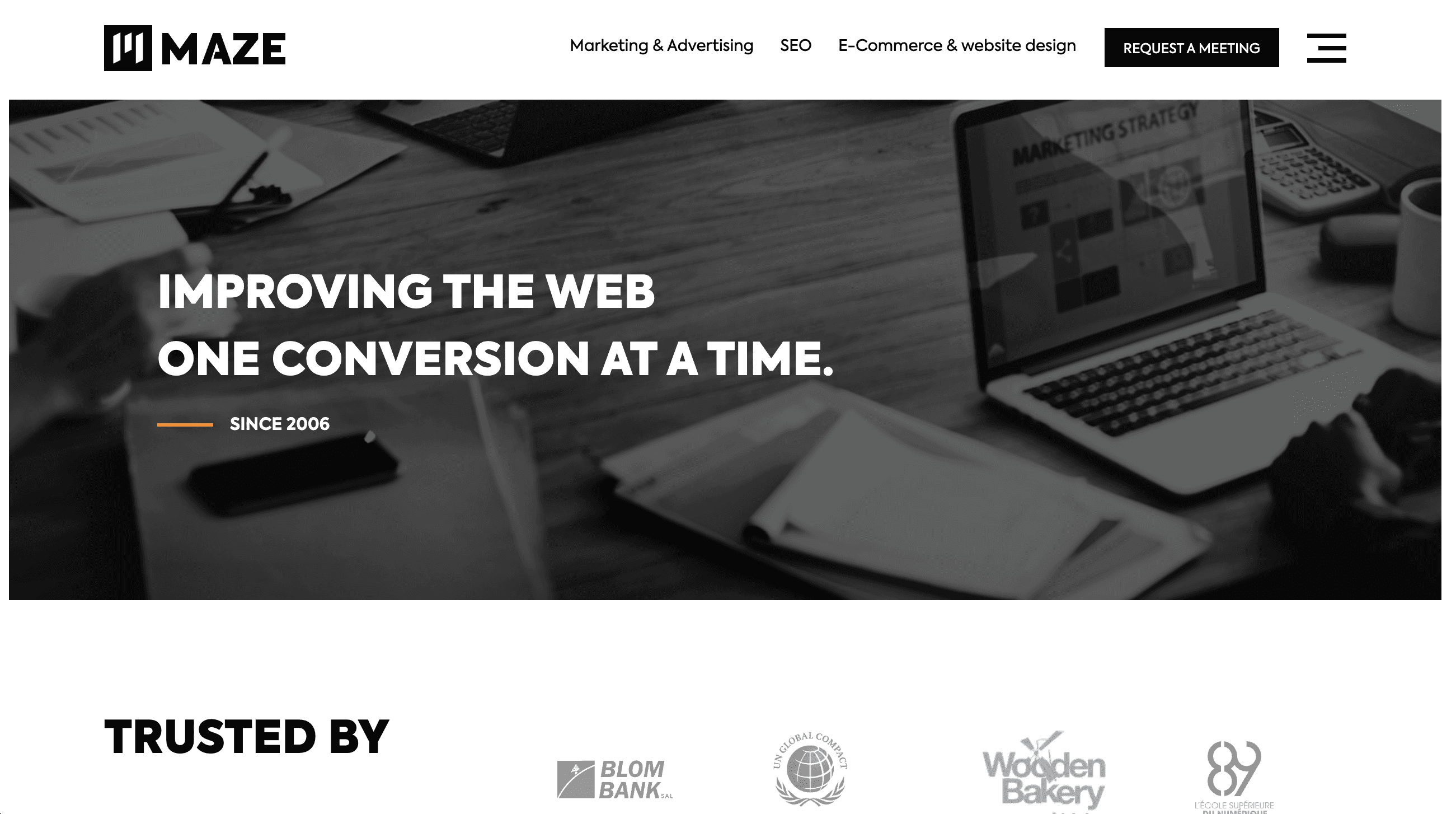 Maze Soultions Website