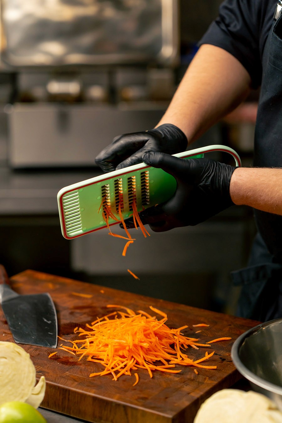 person managing their expenses on a laptop