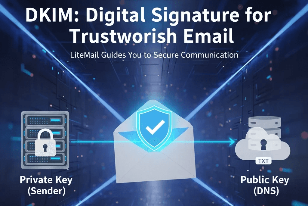 DKIM email security setup guide with SPF and DMARC authentication