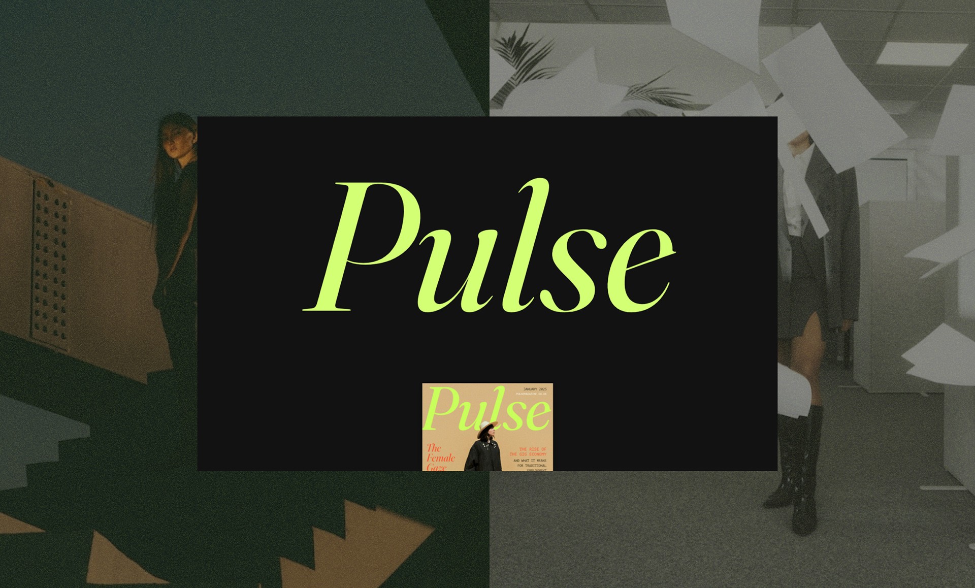 Pulse Editorial Magazine Web Design video