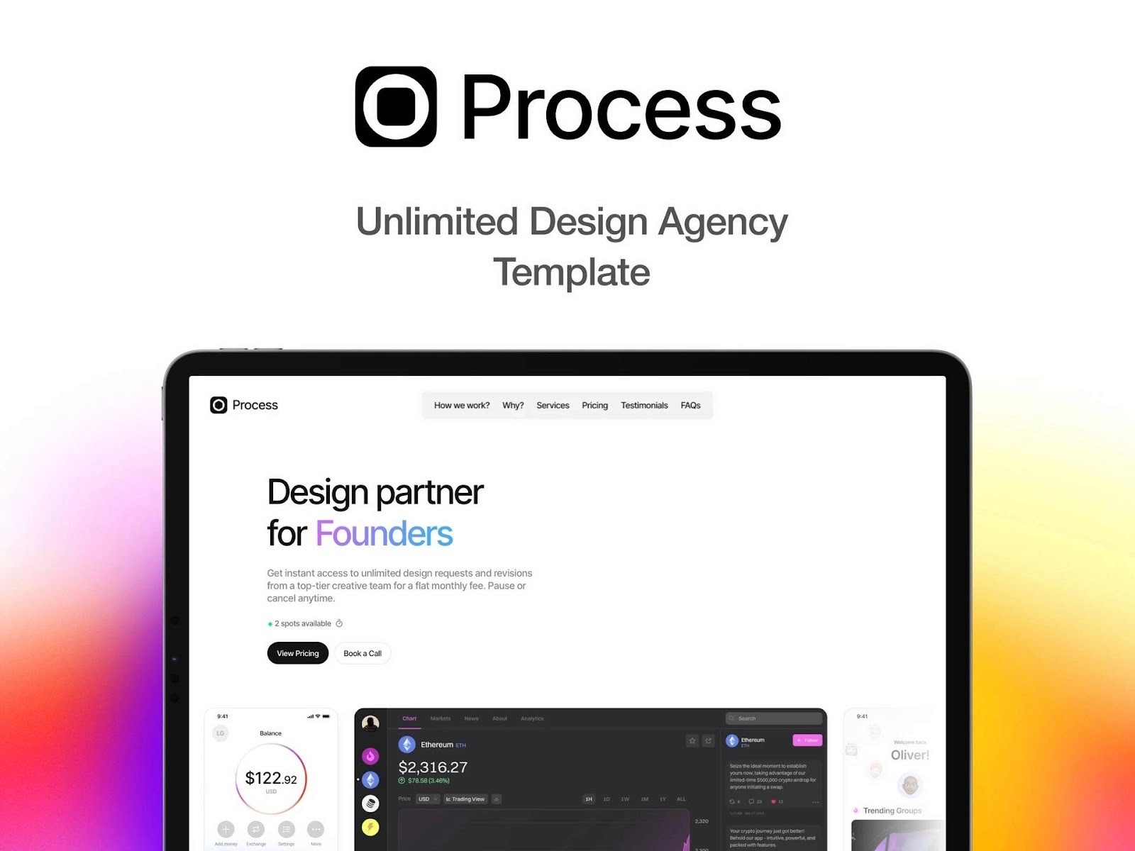 Process framer template