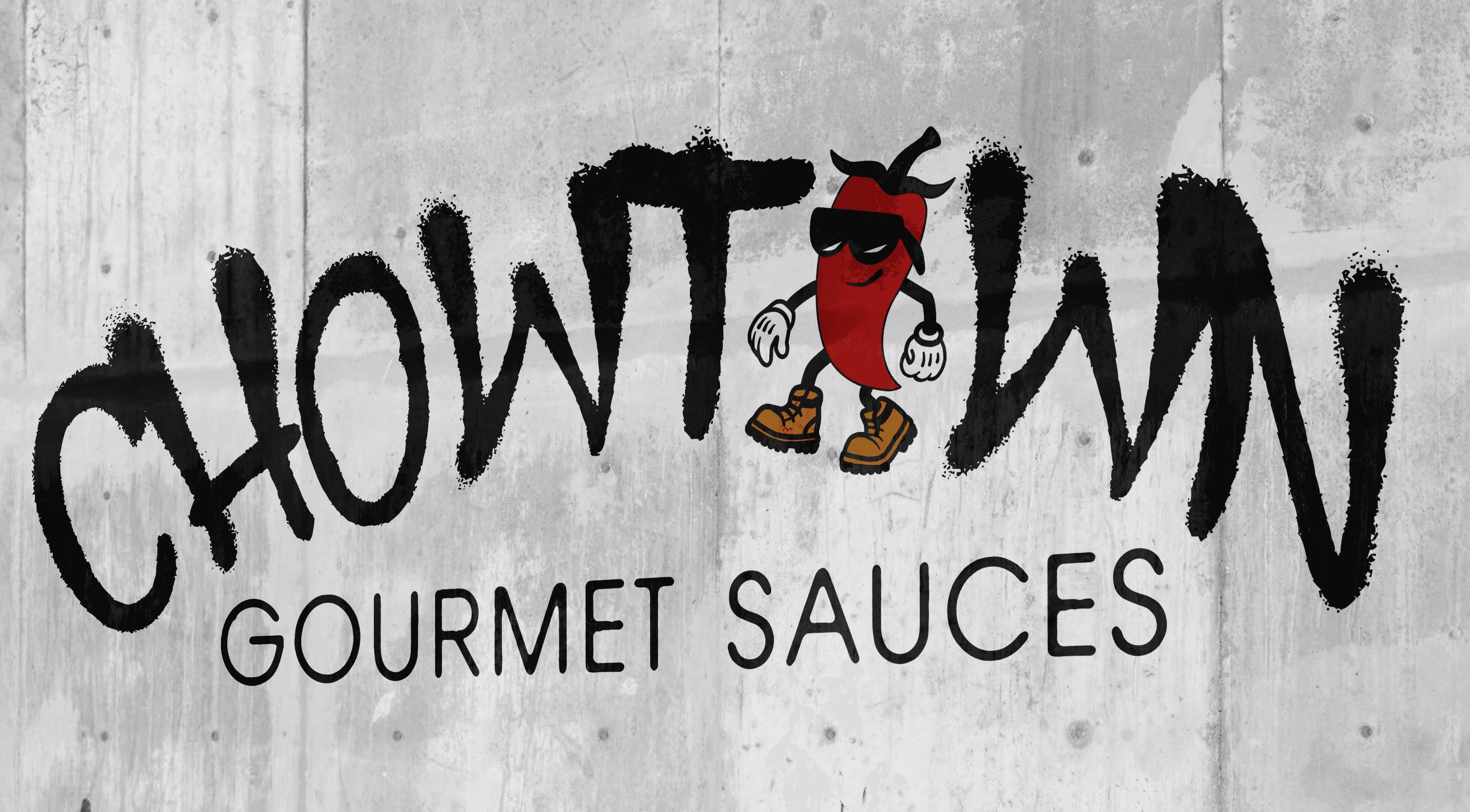 chowtown logo mockup