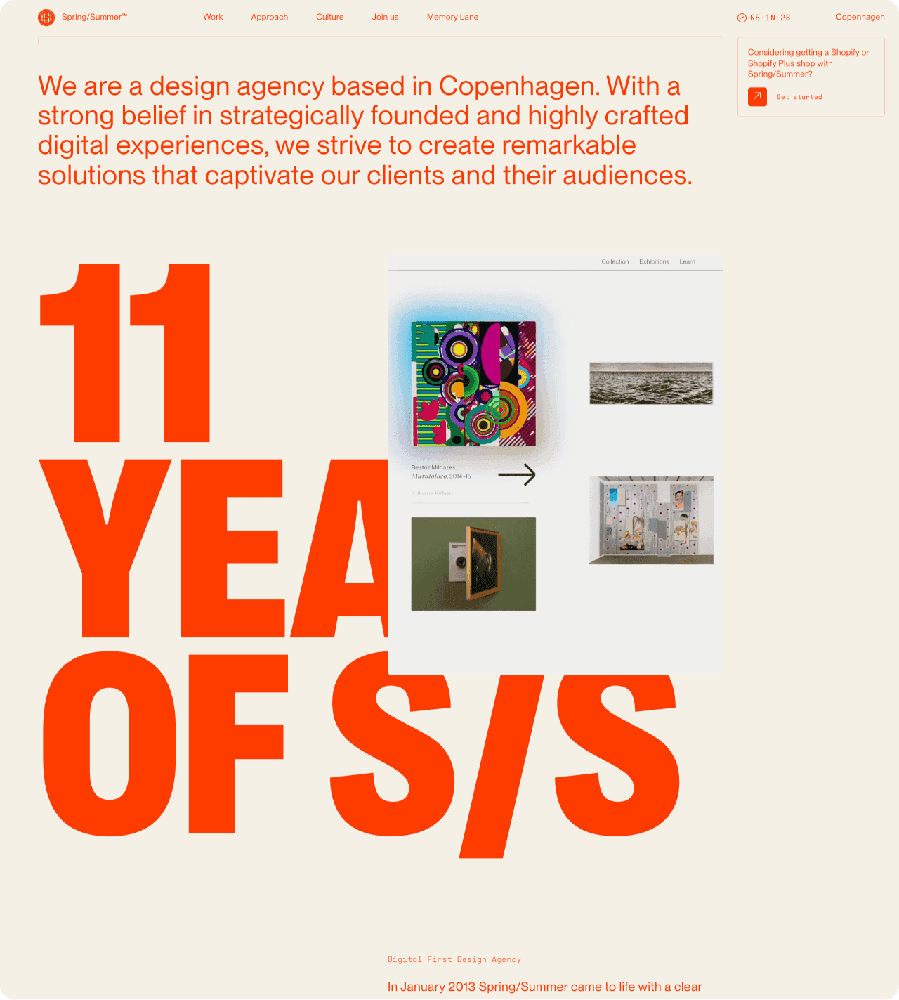 sprint/summer agency website