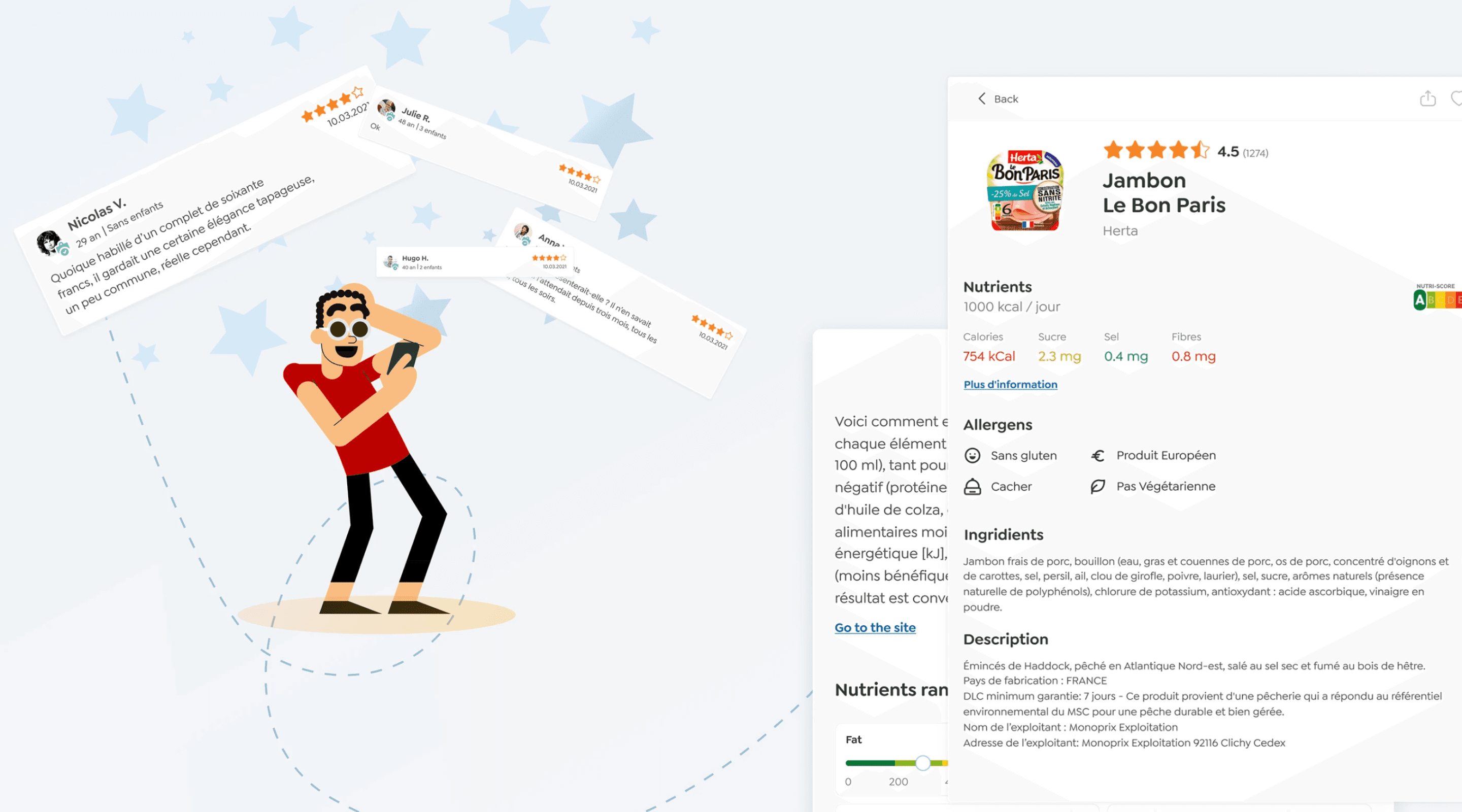Dude and product page