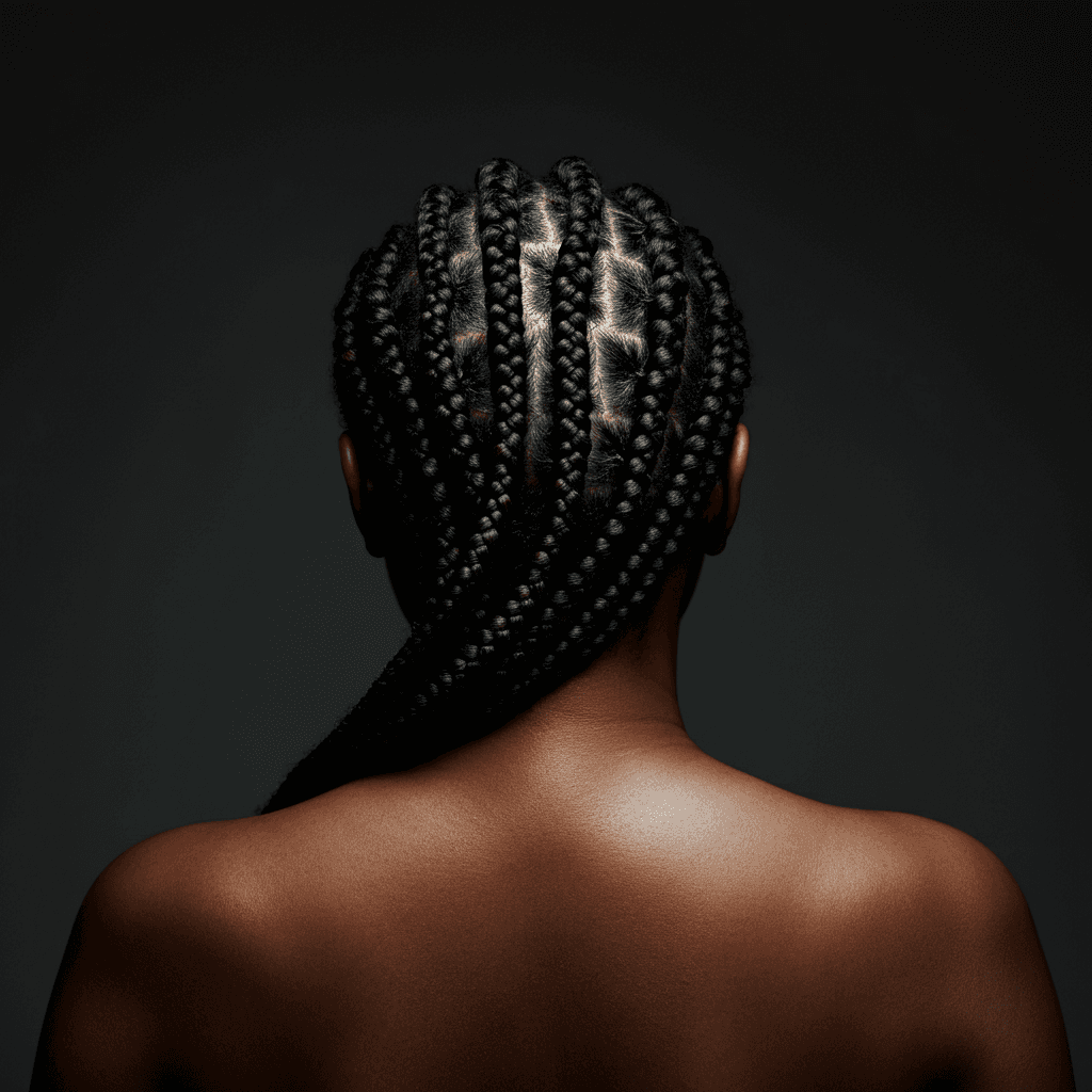 Woman standing in a yoga pose.