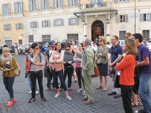 group in the street