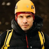 man wearing Henley top portrait