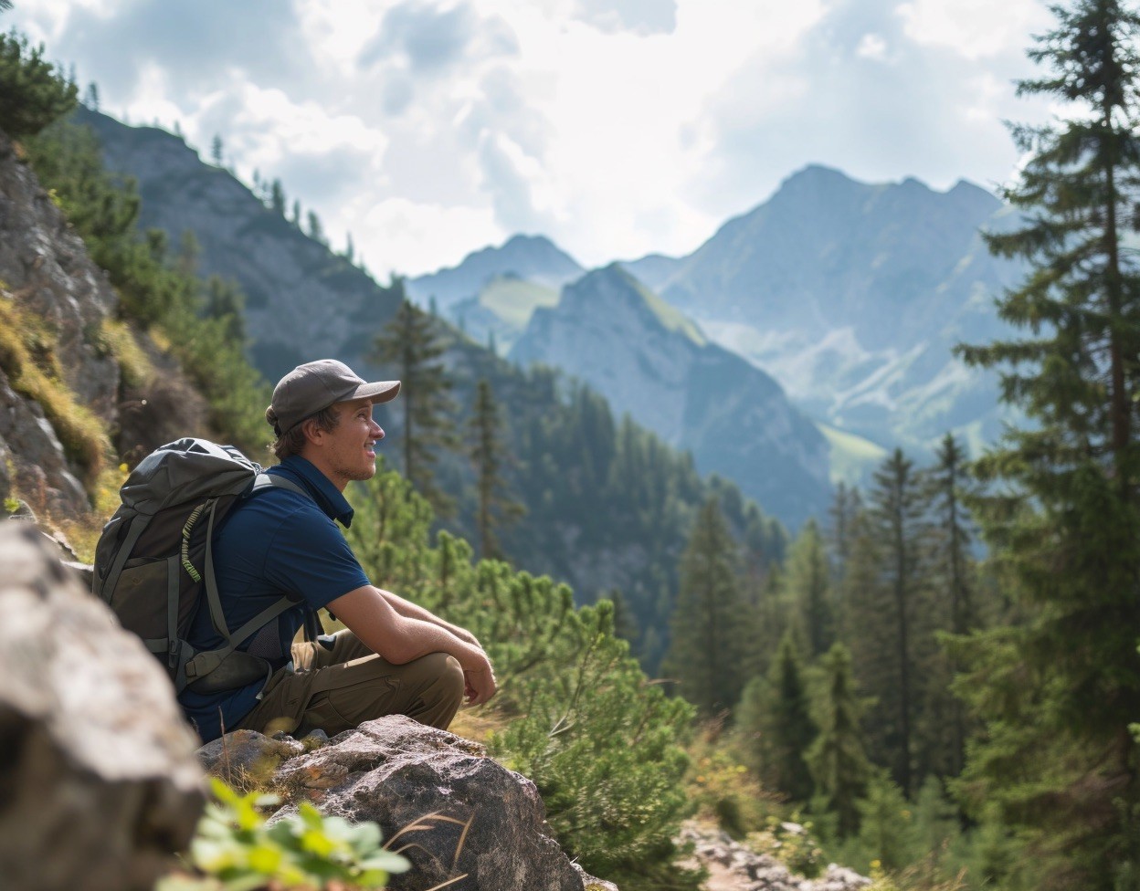 looking for minerals while rucking